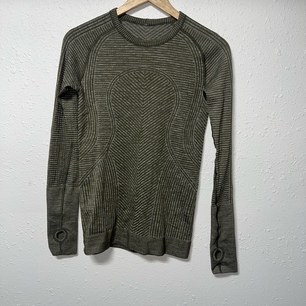 Lululemon Swiftly Tech‎ Green Long Sleeve